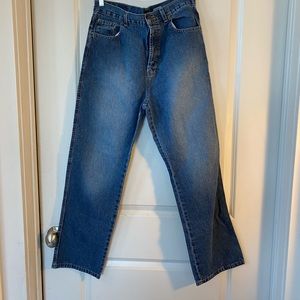 Urban Outfitters BDG Vintage Button Fly Hi-Rise Straight Leg Mom Jeans, size 30W